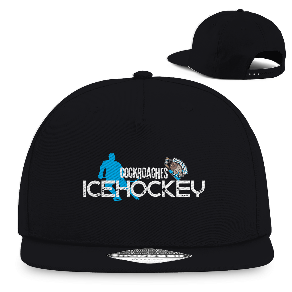 Snapback Rapper Cap "Cockroaches Icehockey"