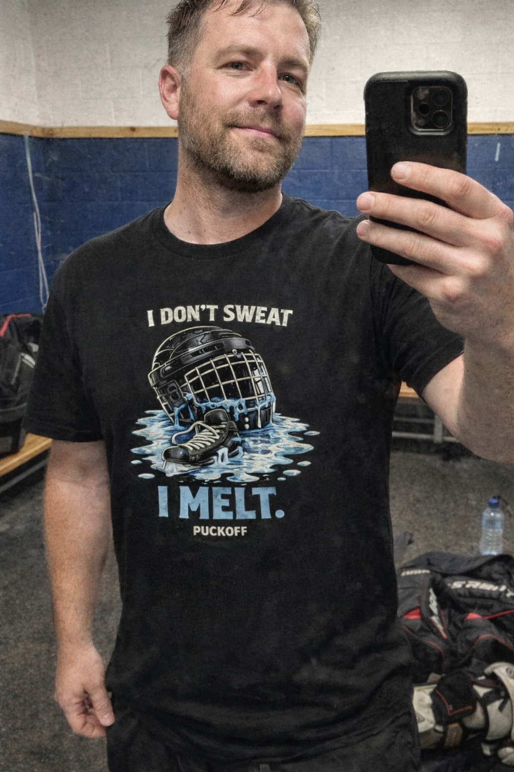T-Shirt Herren "I don't sweat"