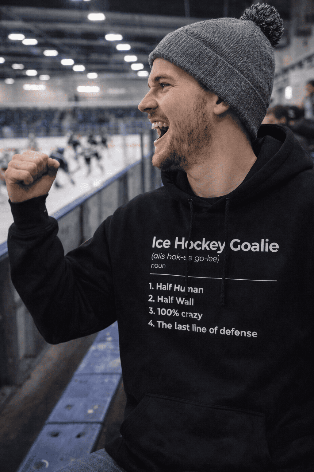 Ice Hockey Goalie Hoodie – Built for Goalies