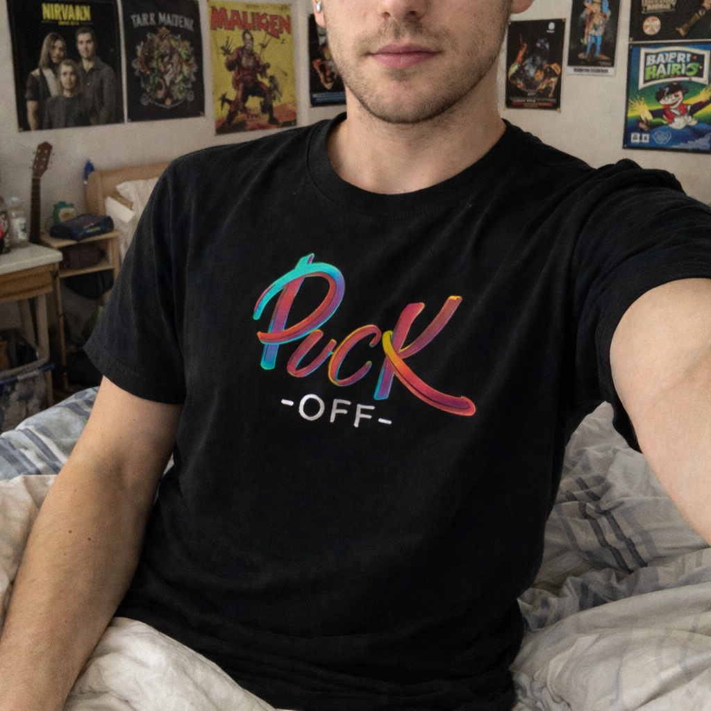 T-Shirt Herren "Puck -OFF-"