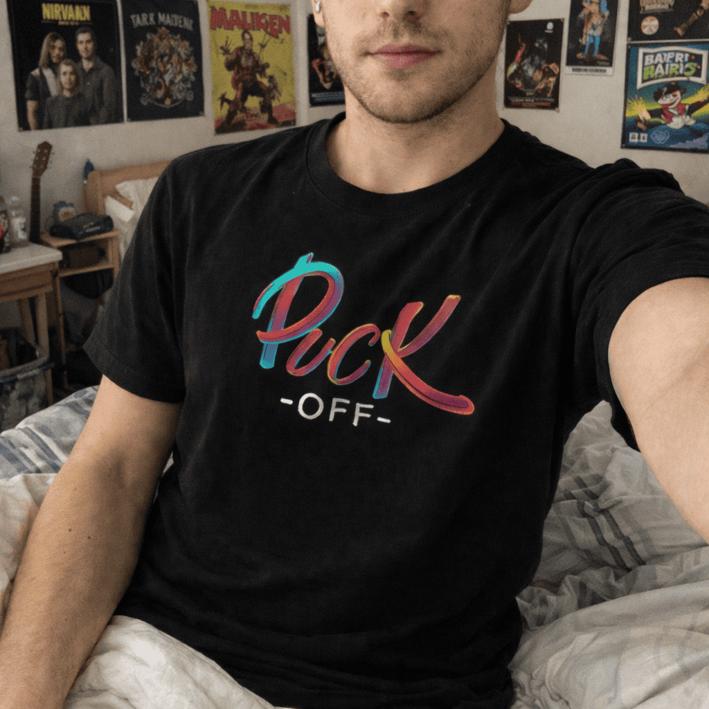 Puck Off – Hockey T-Shirt für echte Locker-Room Mentalität