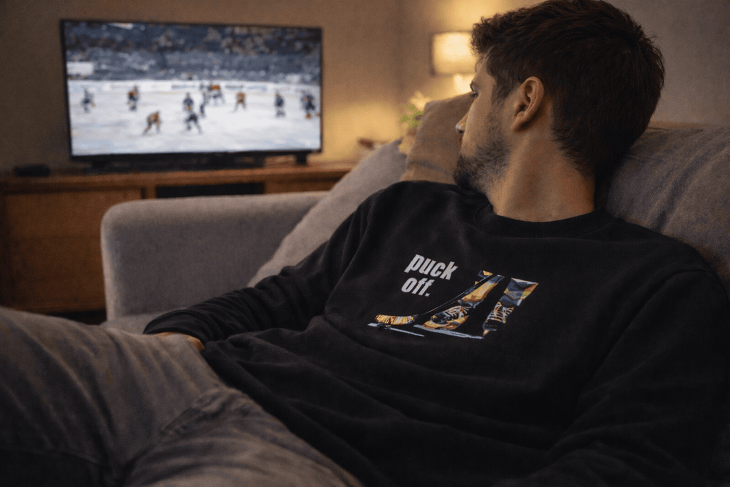 Hockey Streetwear Sweatshirt – puckoff.style Crewneck