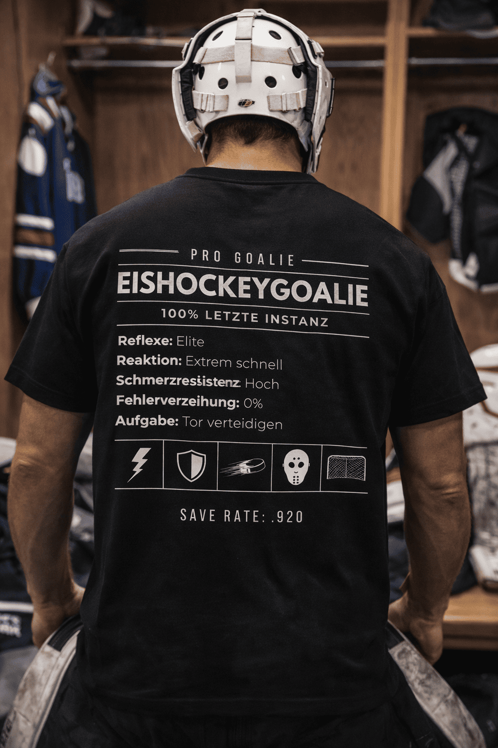 Pro Goalie T-Shirt – Eishockey Shirt für Torhüter