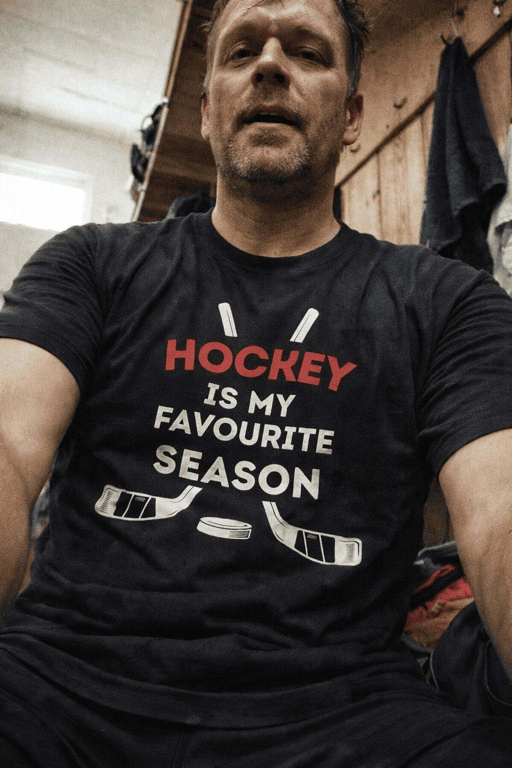 Hockey T-Shirt Herren – My Favourite Season | Hockey Lifestyle Shirt