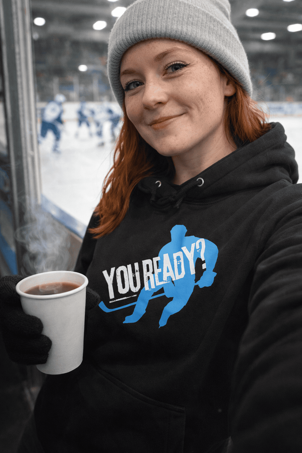 You Ready Hoodie – Dein Game Day Statement für echte Hockey Attitude