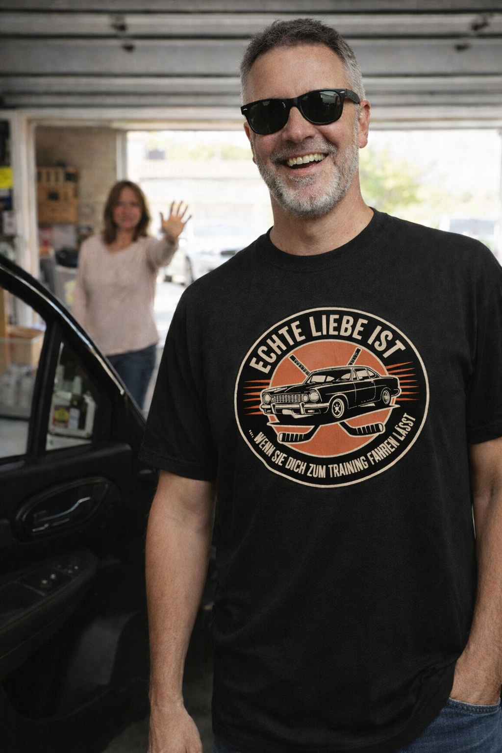 VACANCY Oversized Shirt "Echte Liebe"