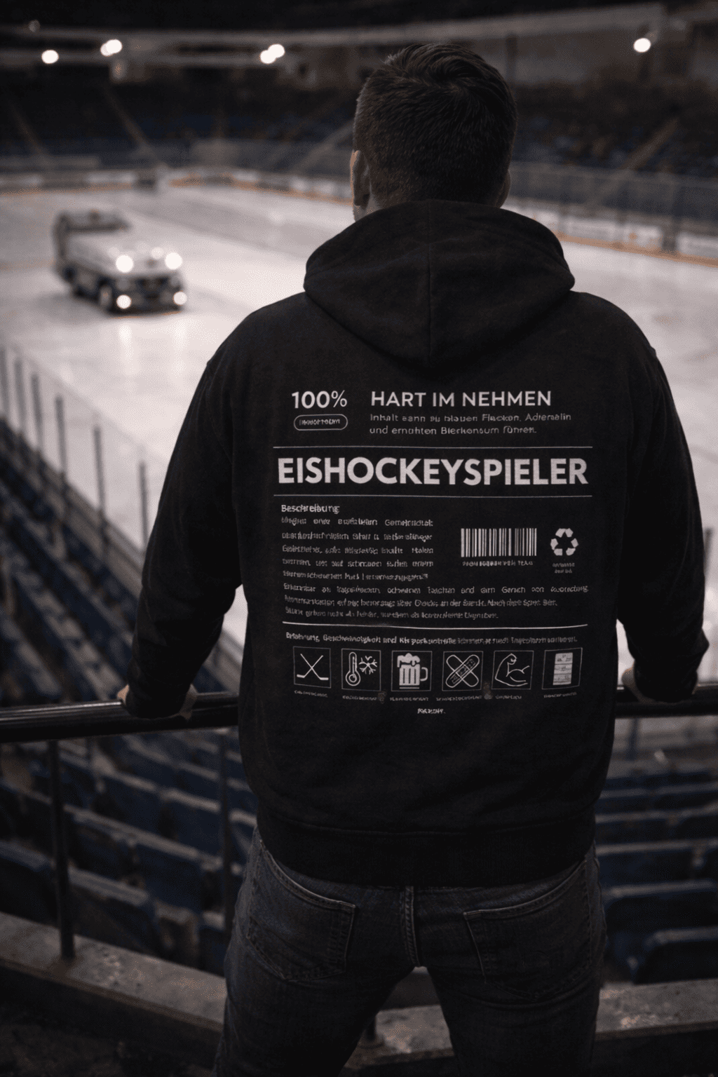 Eishockeyspieler Hoodie – Premium Hoodie für echte Hockeyspieler