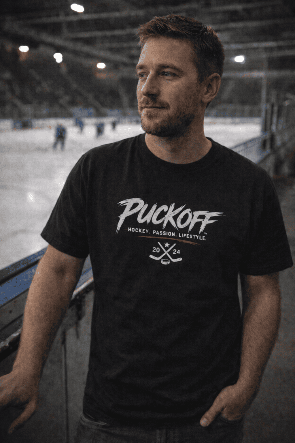 Puck Off T-Shirt – Hockey Lifestyle Statement Shirt