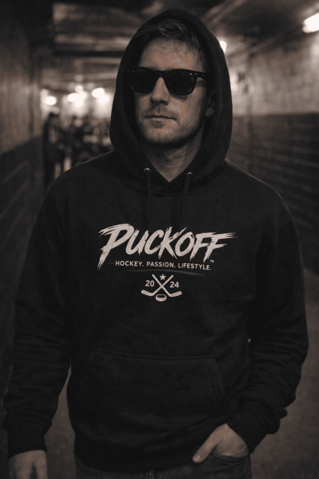 Puck Off Premium Hoodie – Hockey Lifestyle ohne Kompromisse