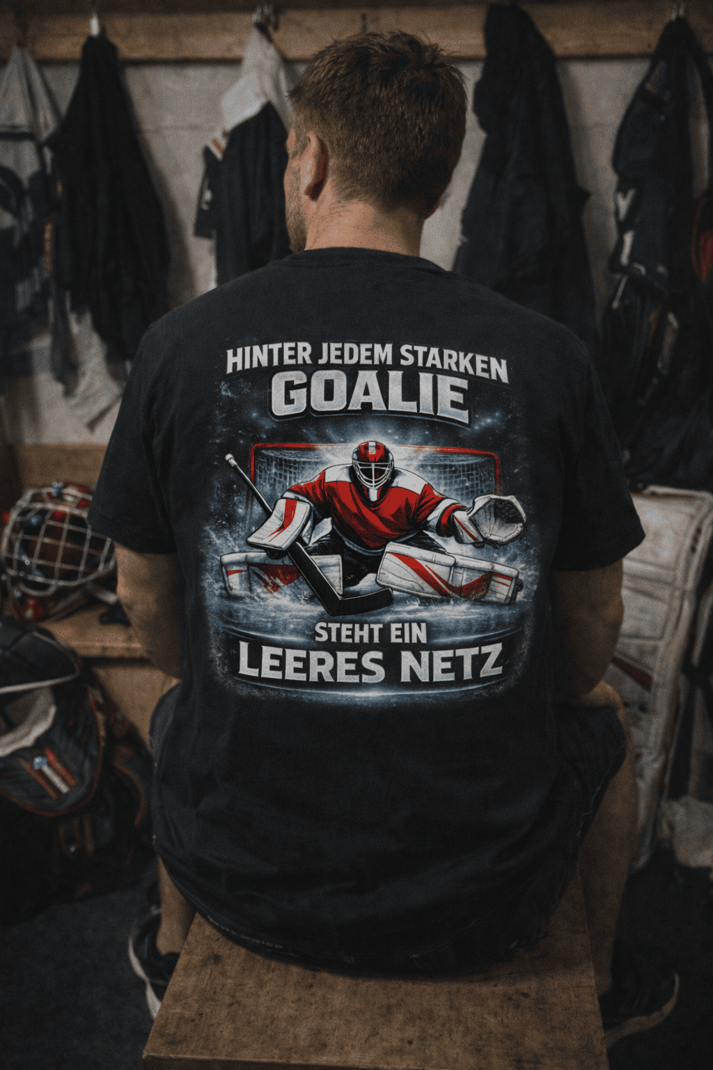 T-Shirt Empty Net - Eishockey Shirt für Goalies