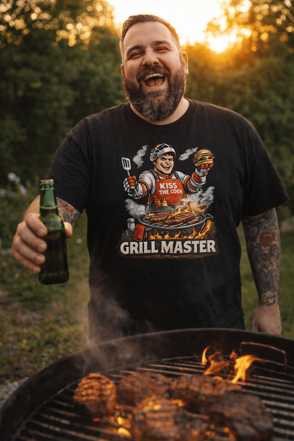 Hockey Grill Master Shirt – Für echte BBQ & Hockey Legenden