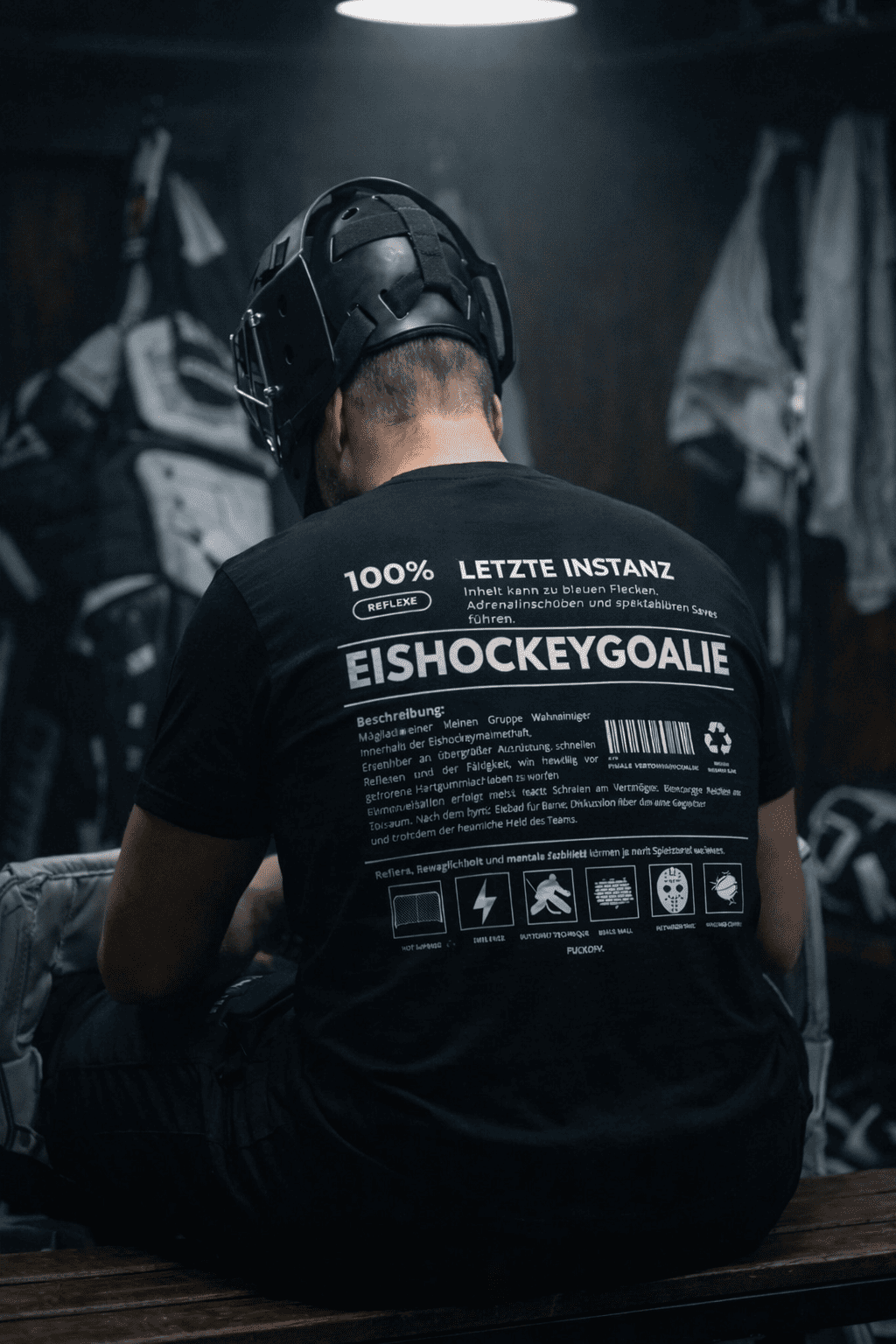 Eishockey Goalie T-Shirt Herren – Ice Hockey Torwart Shirt