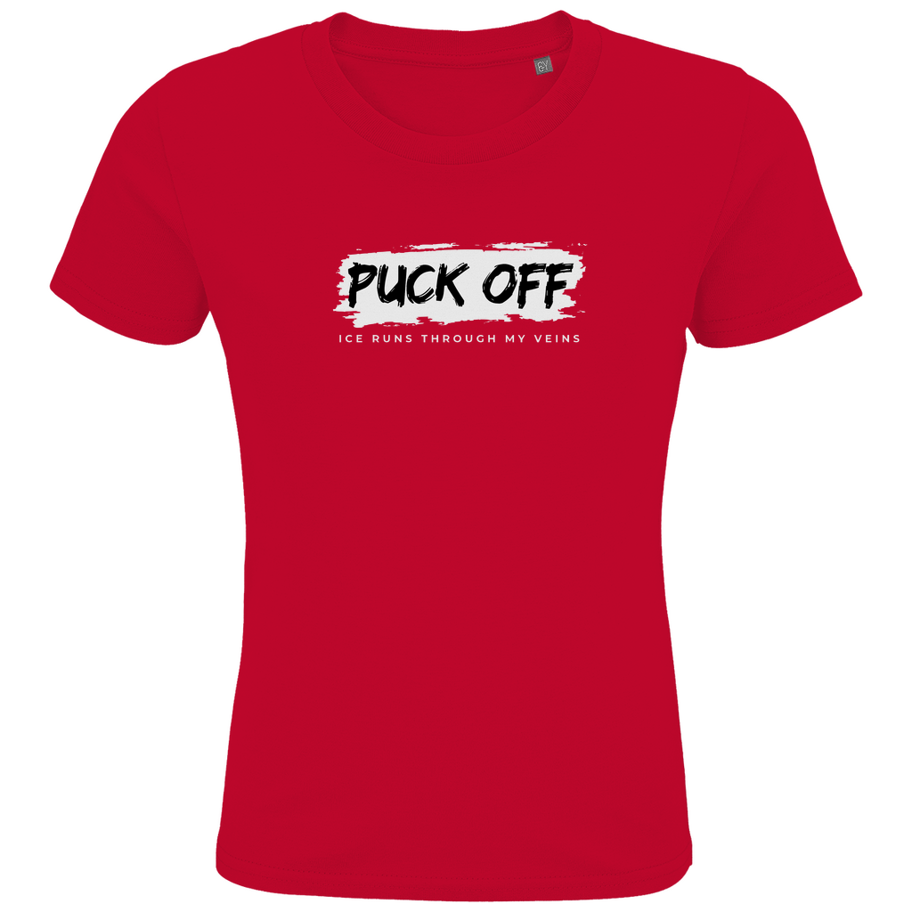 Kids Premium Bio T-Shirt "Puck Off"