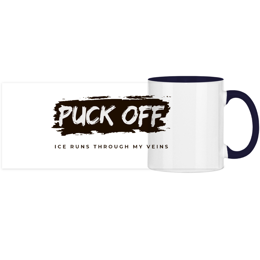 Tasse "Puck Off" Legacy – coffee hits harder than a slapshot