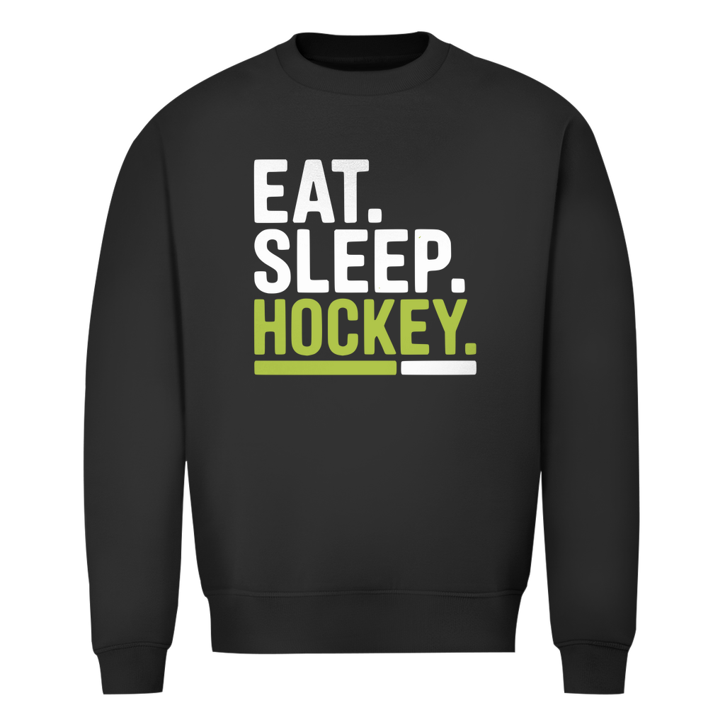 Herren Basic Sweatshirt "Eat.Sleep.Hockey."