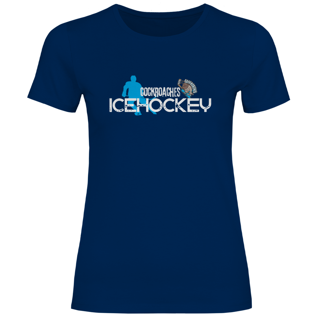 Damen T-Shirt Classic "Cockroaches Icehockey"