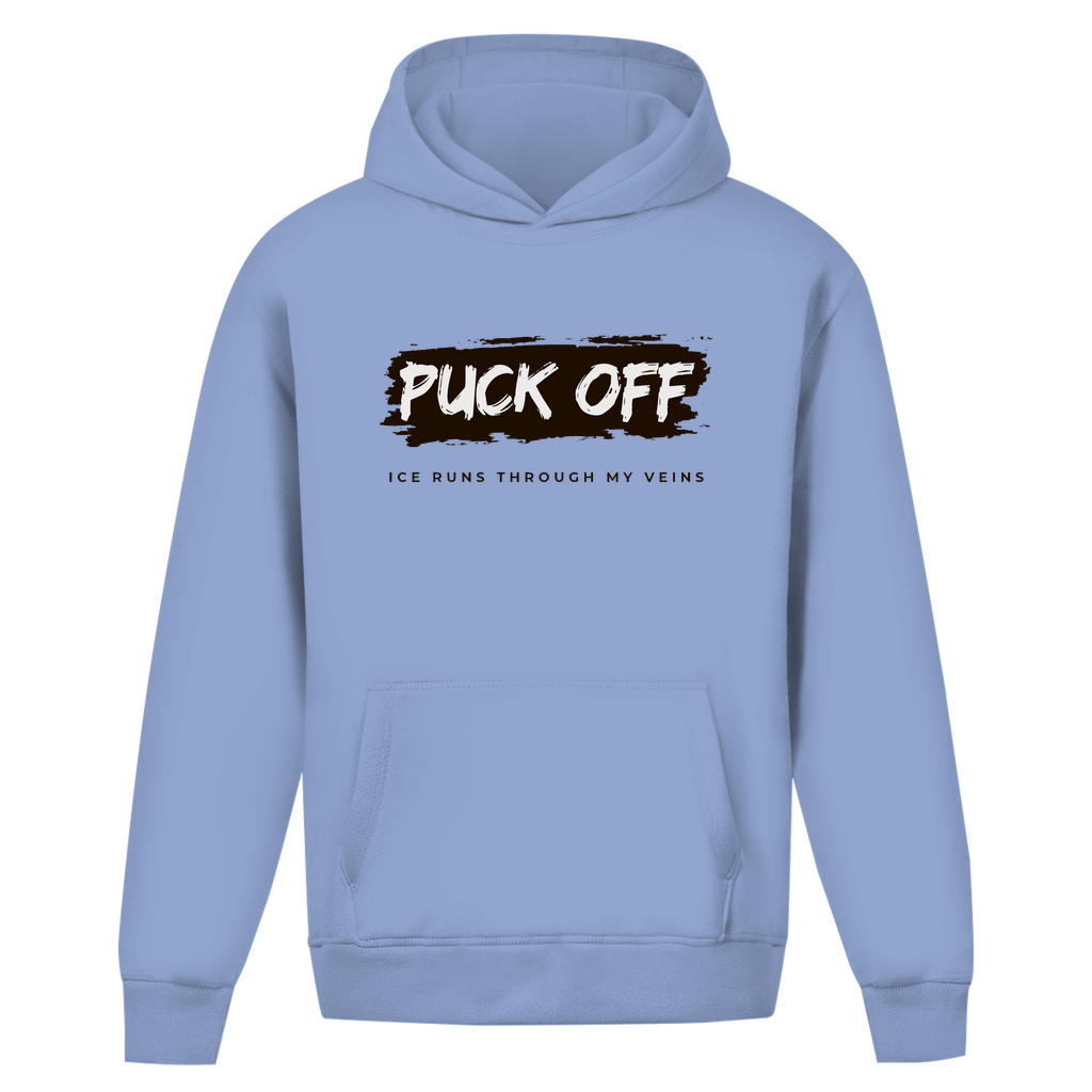 Oversize Hoodie "Puck Off" ohne Kordel