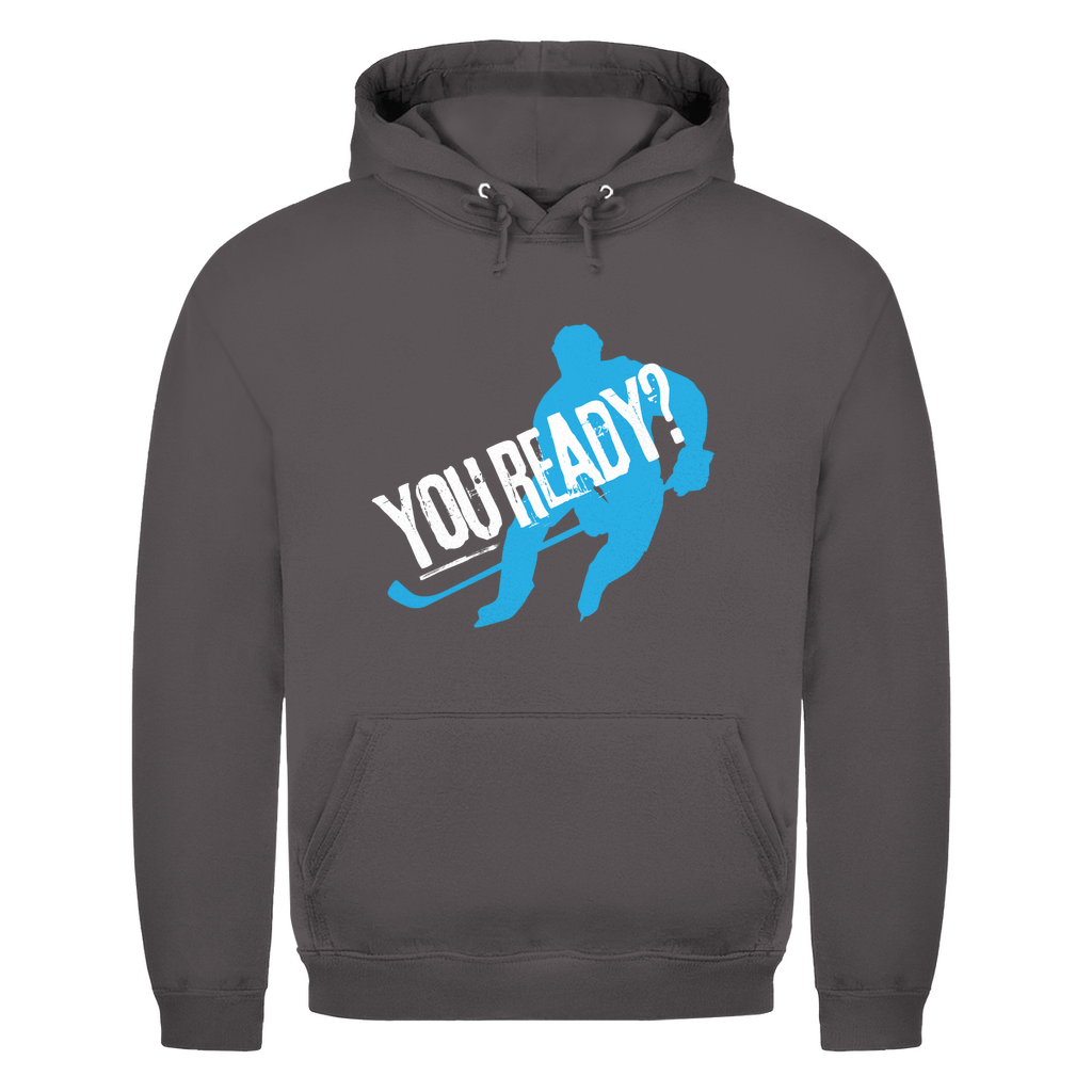 Herren Basic Hoodie "You Ready?"