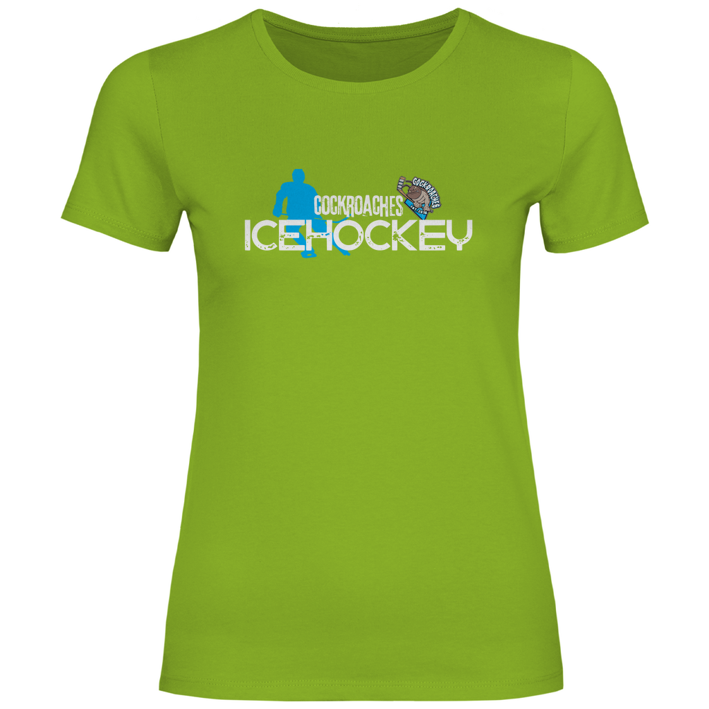 Damen T-Shirt Classic "Cockroaches Icehockey"