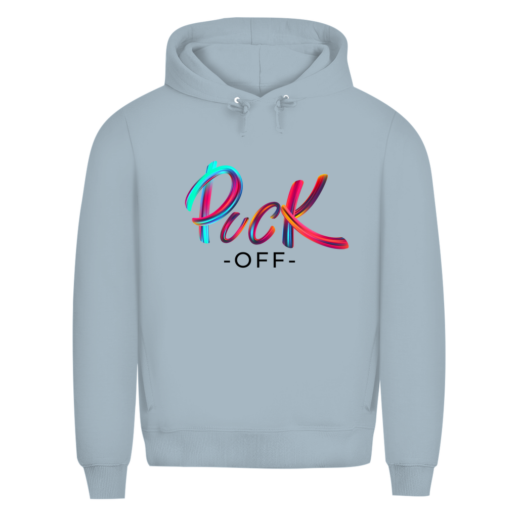 Herren Premium Bio Hoodie "Puck-OFF-"