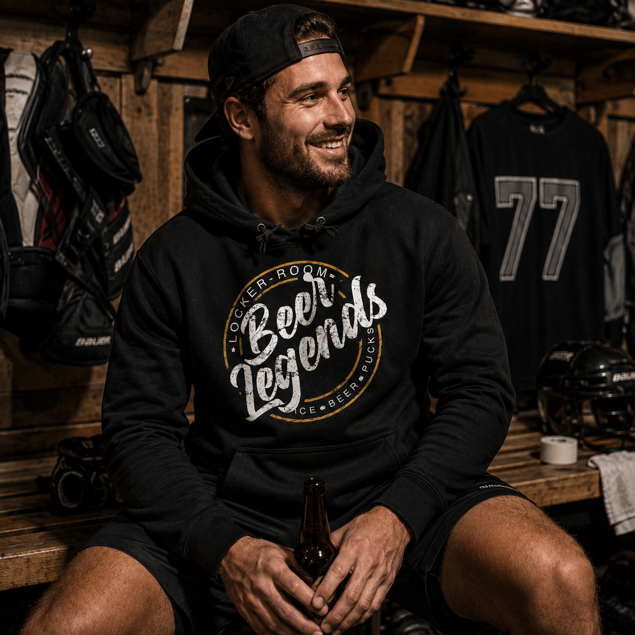 Locker Room Beer Legends Premium Hoodie