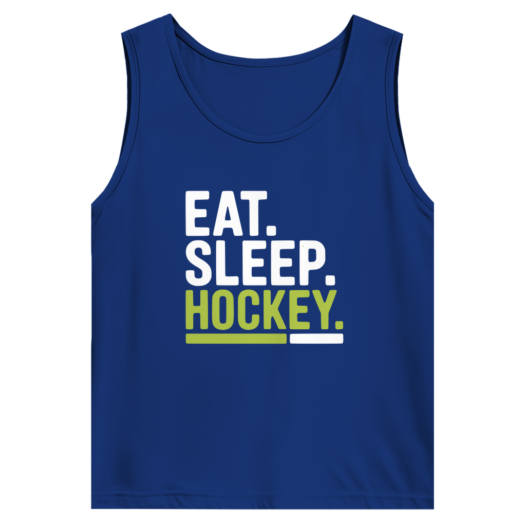 Herren Basic Tank Top "Eat.Sleep.Hockey."