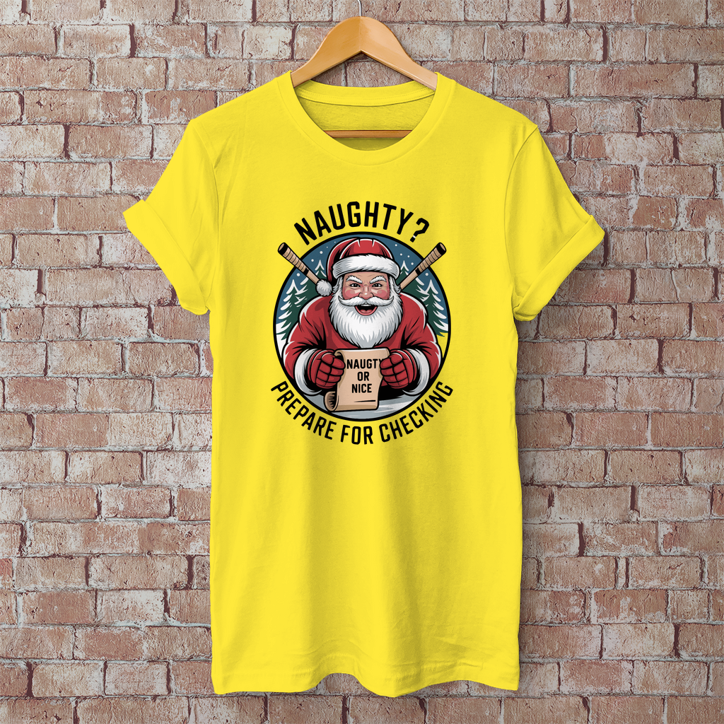 Herren T-Shirt Basic "Naughty?"