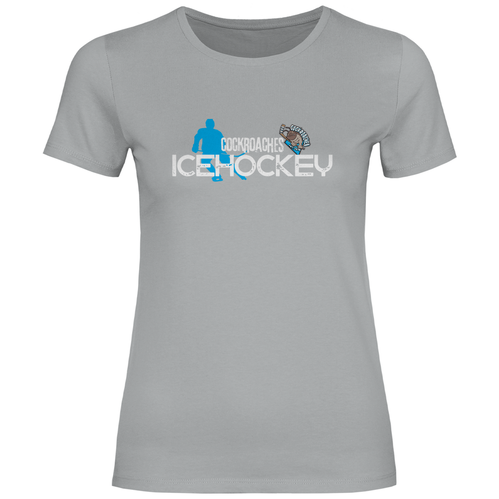 Damen T-Shirt Classic "Cockroaches Icehockey"