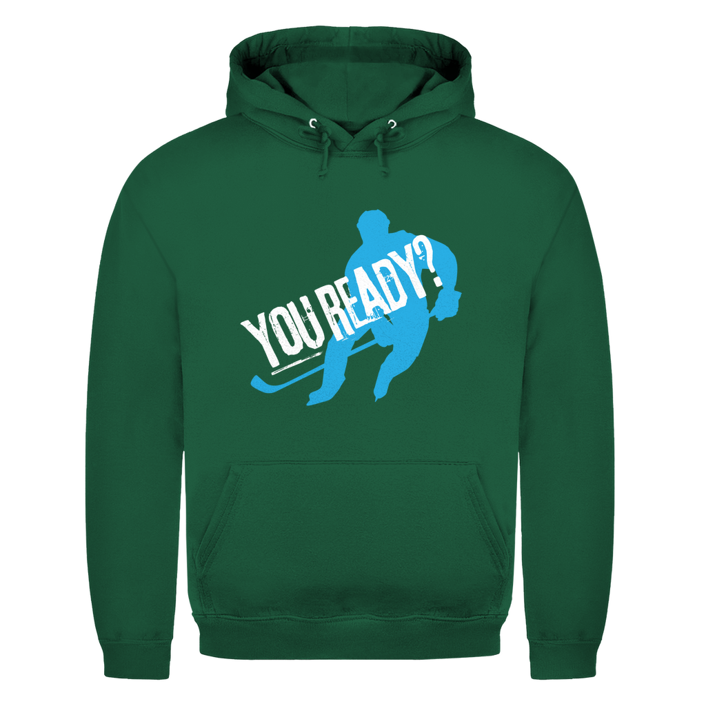 Herren Basic Hoodie "You Ready?"