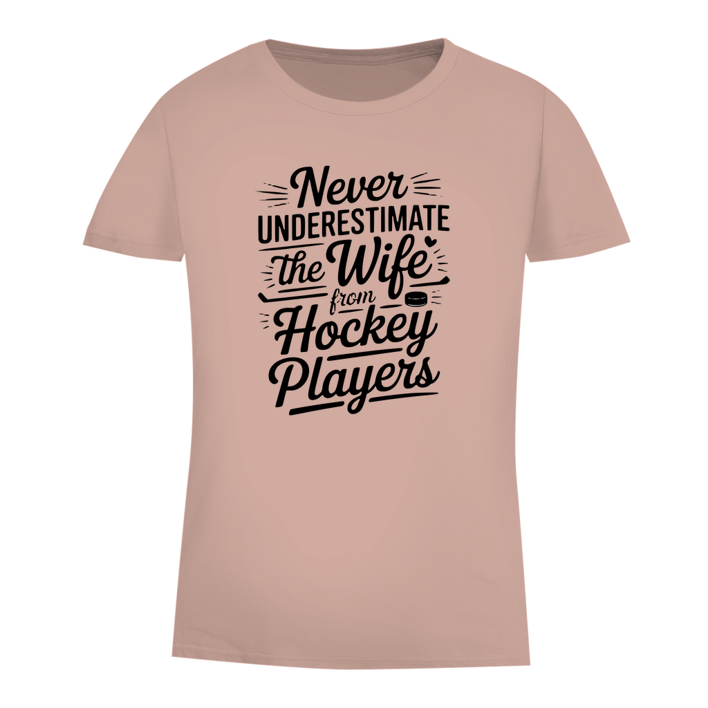 Damen Premium Bio T-Shirt "Never Underestimate"