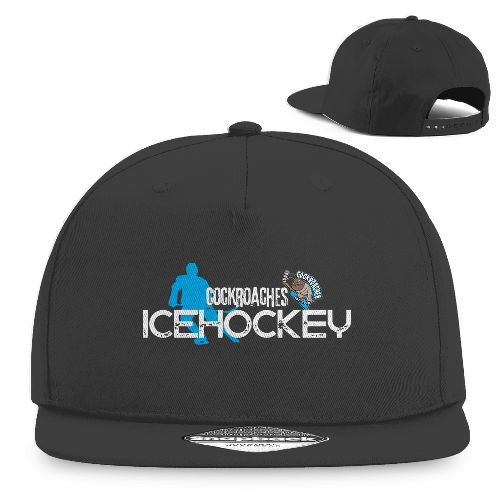 Snapback Rapper Cap "Cockroaches Icehockey"