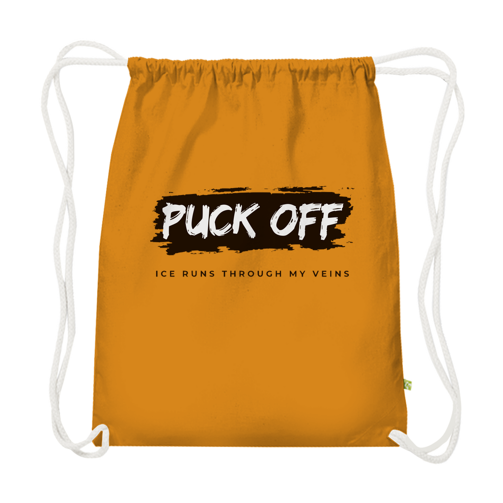 Premium Bio Turnbeutel "Puck Off"
