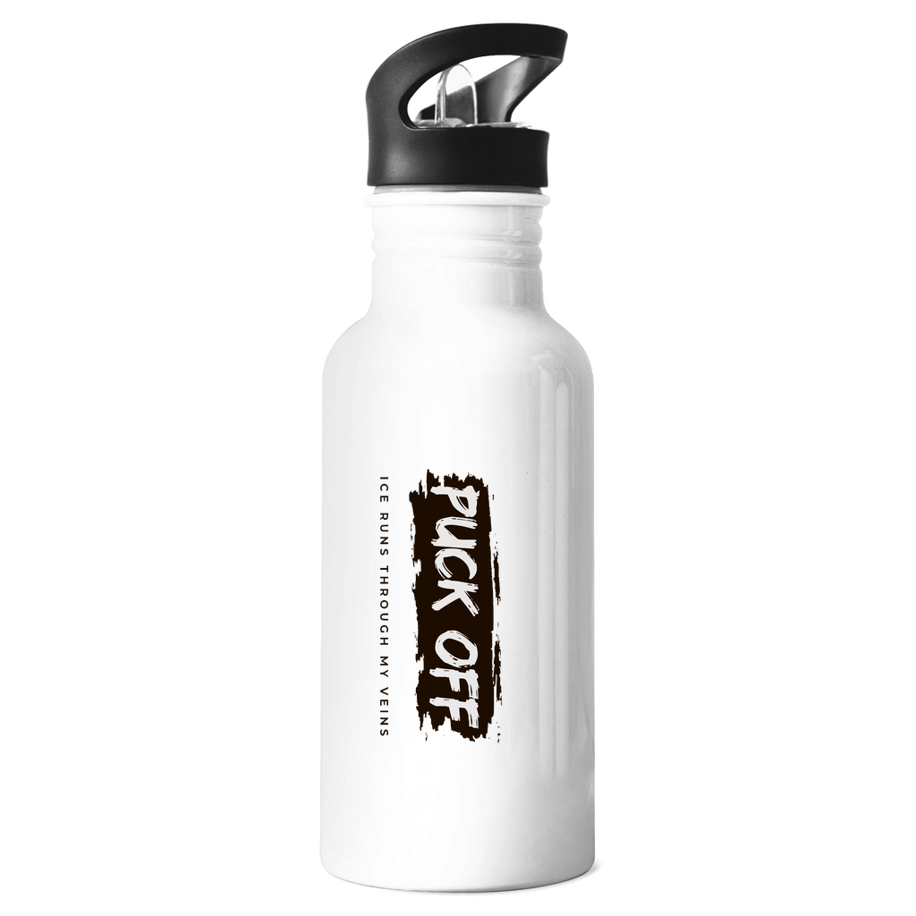 Edelstahl-Trinkflasche "Puck Off"