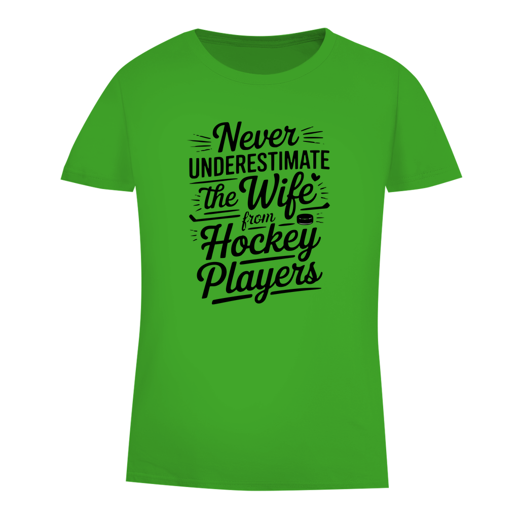 Damen Premium Bio T-Shirt "Never Underestimate"