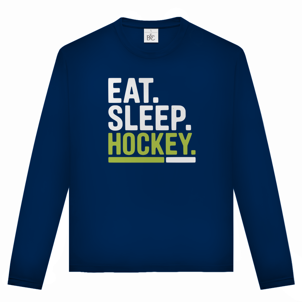 Long Sleeve Classic "Eat.Sleep.Hockey."
