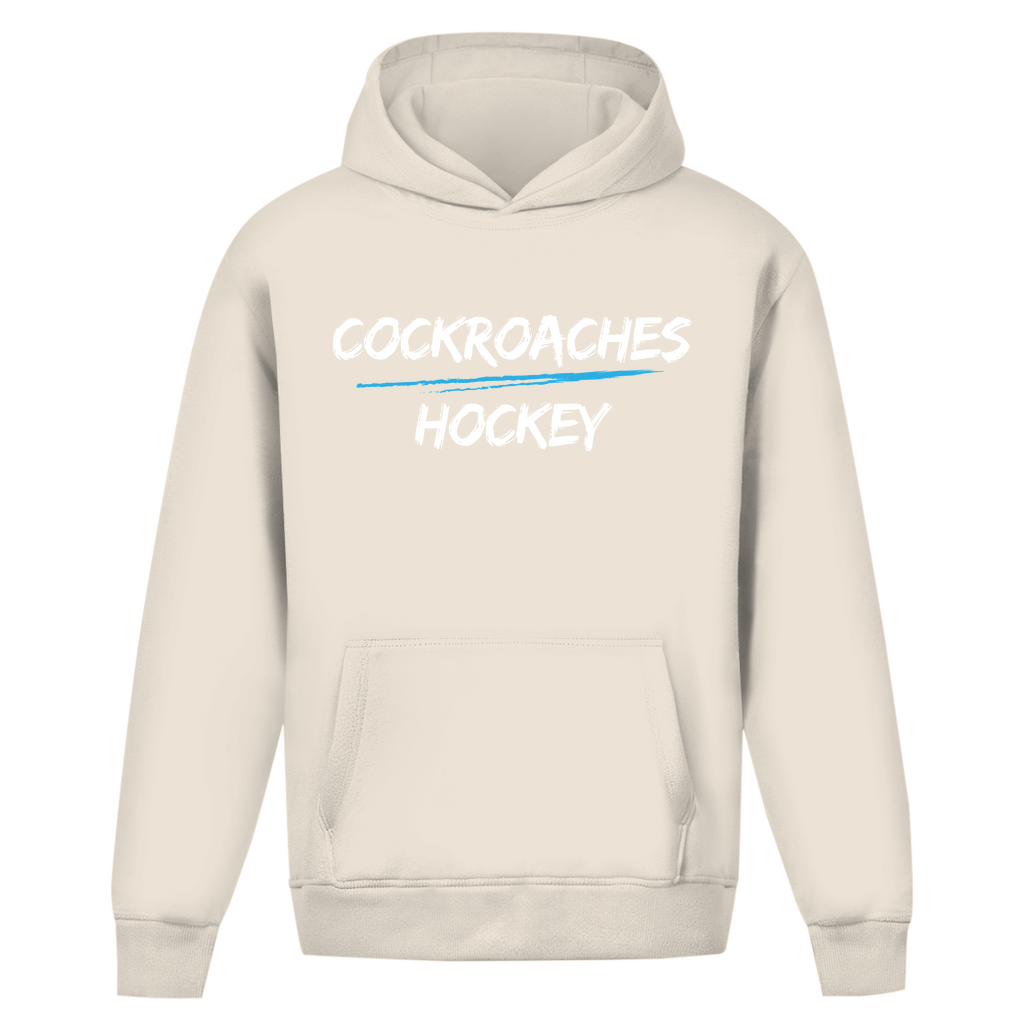 Oversize Hoodie Ohne Kordel "Cockroaches Hockey"