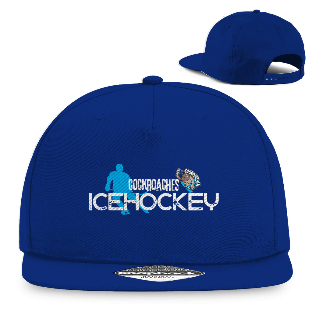Snapback Rapper Cap "Cockroaches Icehockey"