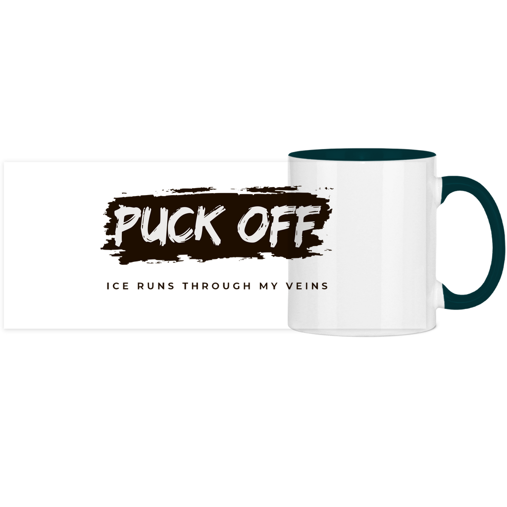 Tasse "Puck Off" Legacy – coffee hits harder than a slapshot