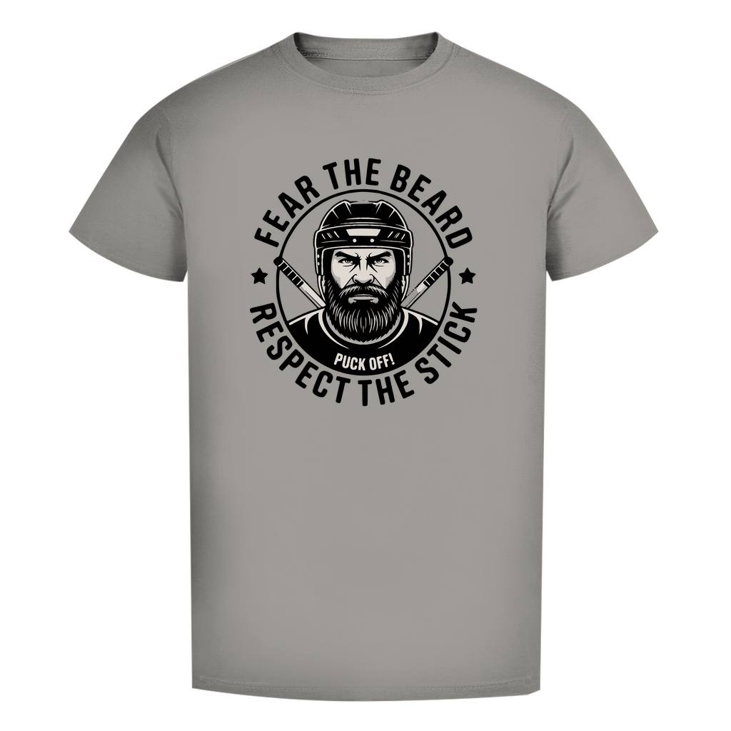 Herren Premium Bio T-Shirt "Fear The Beard"