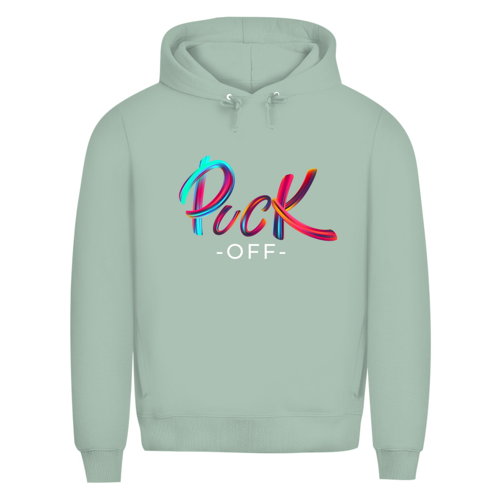 Herren Premium Bio Hoodie "Puck-OFF-"