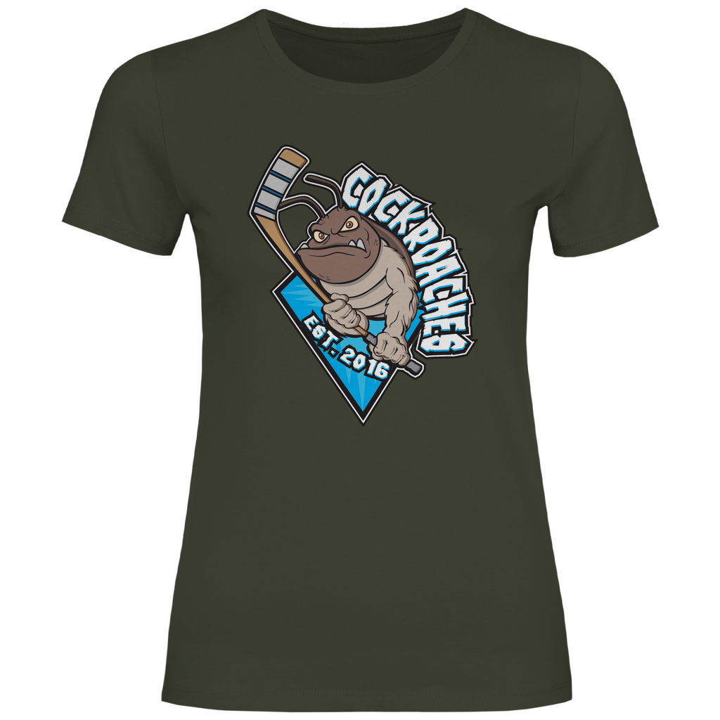 Damen T-Shirt Classic "Cockroaches est. 2016"