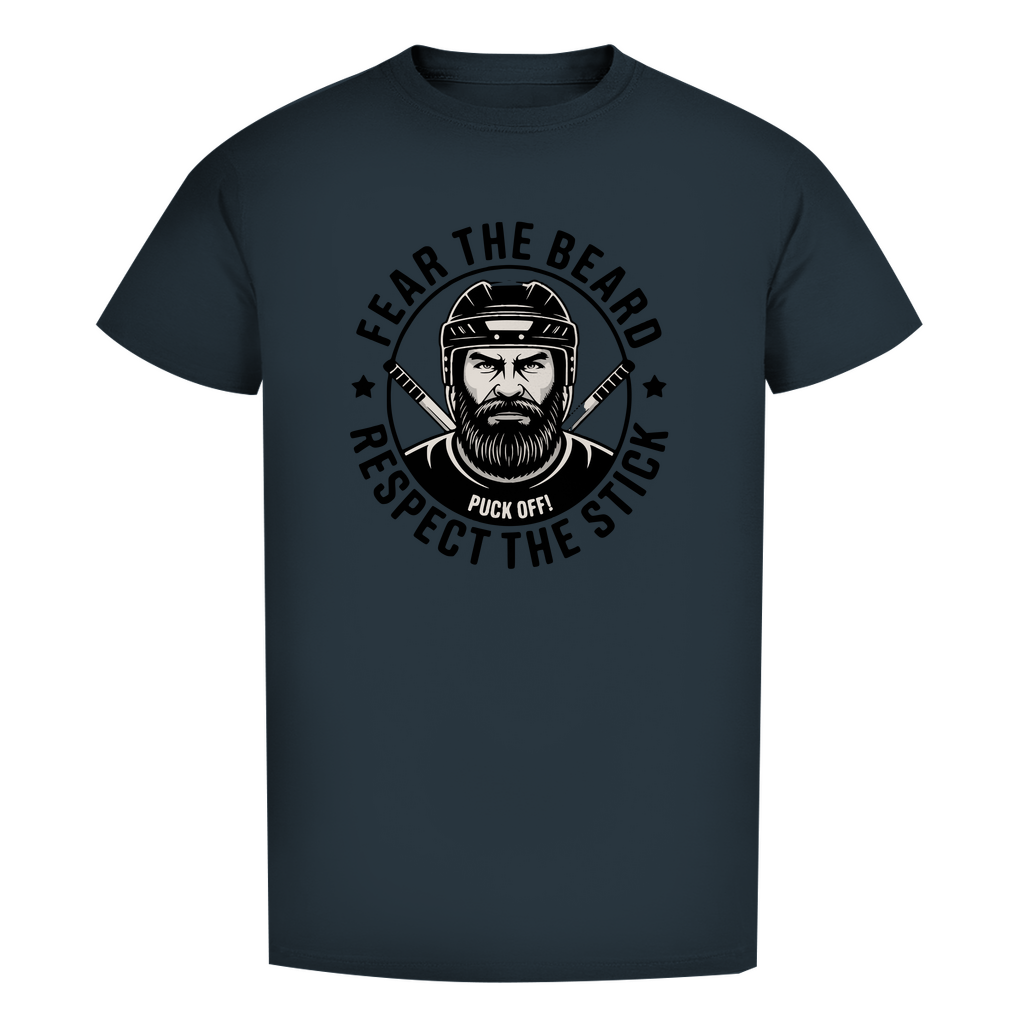 Herren Premium Bio T-Shirt "Fear The Beard"