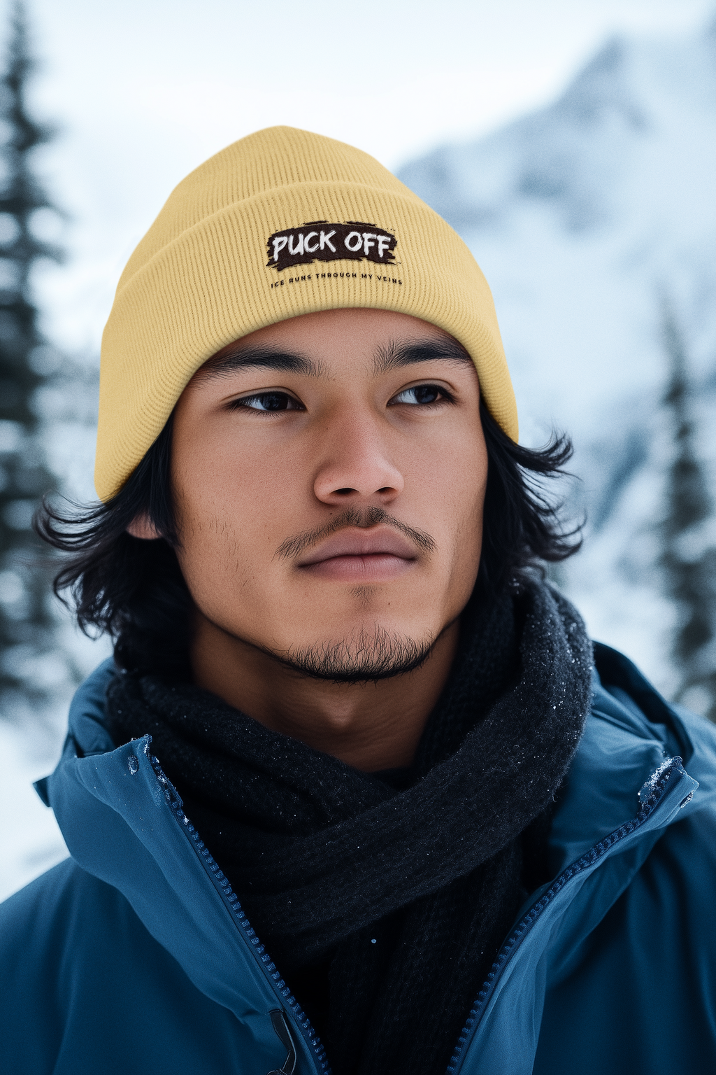 Beanie "Puck Off"