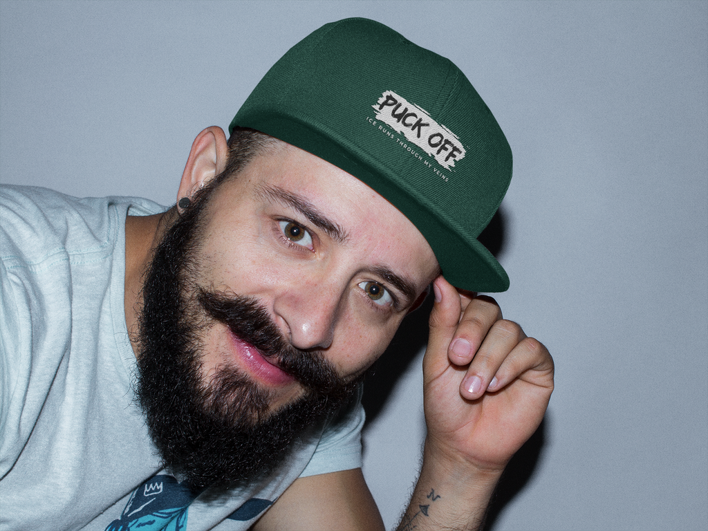 Snapback Rapper Cap Classic "Puck OFF"