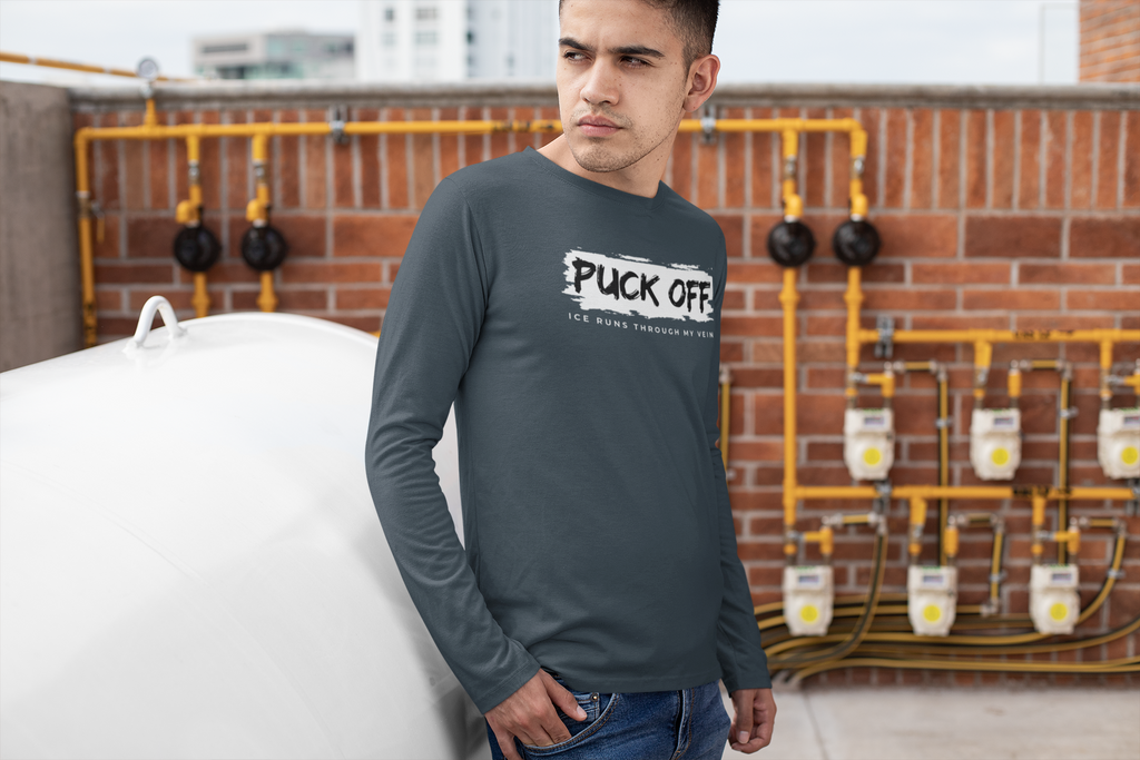 Long Sleeve Classic "Puck Off"