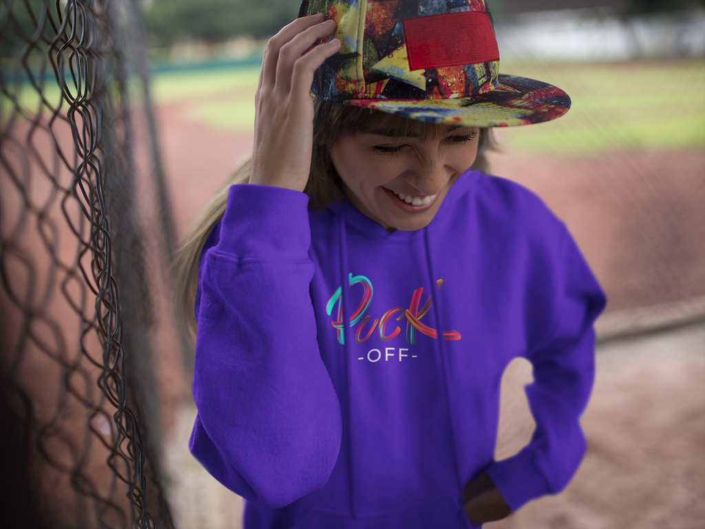 Damen Premium Bio Hoodie "Puck-OFF-"