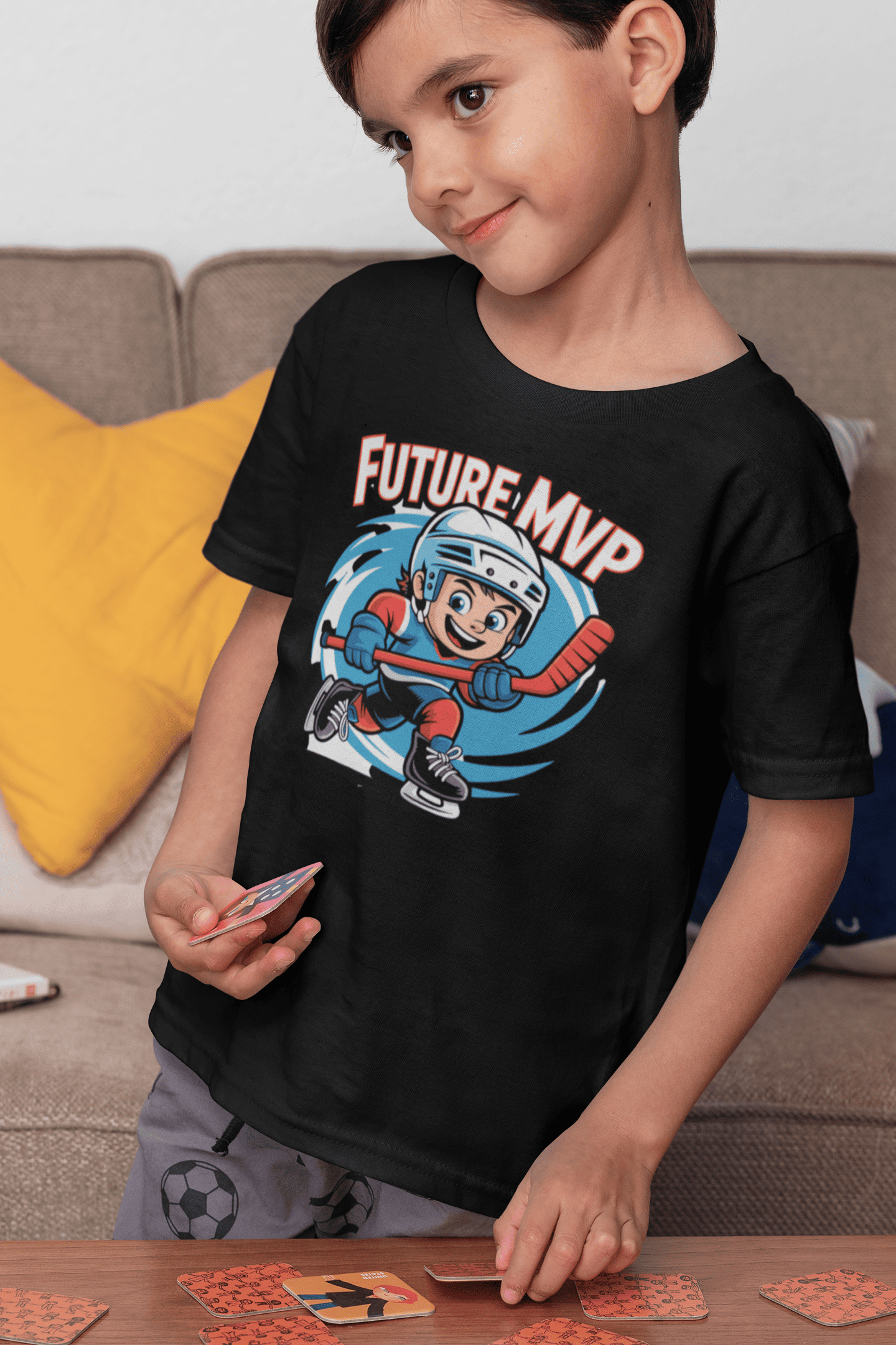 Hockey Kinder T-Shirt – Future MVP II | Bio Baumwolle Kids Shirt
