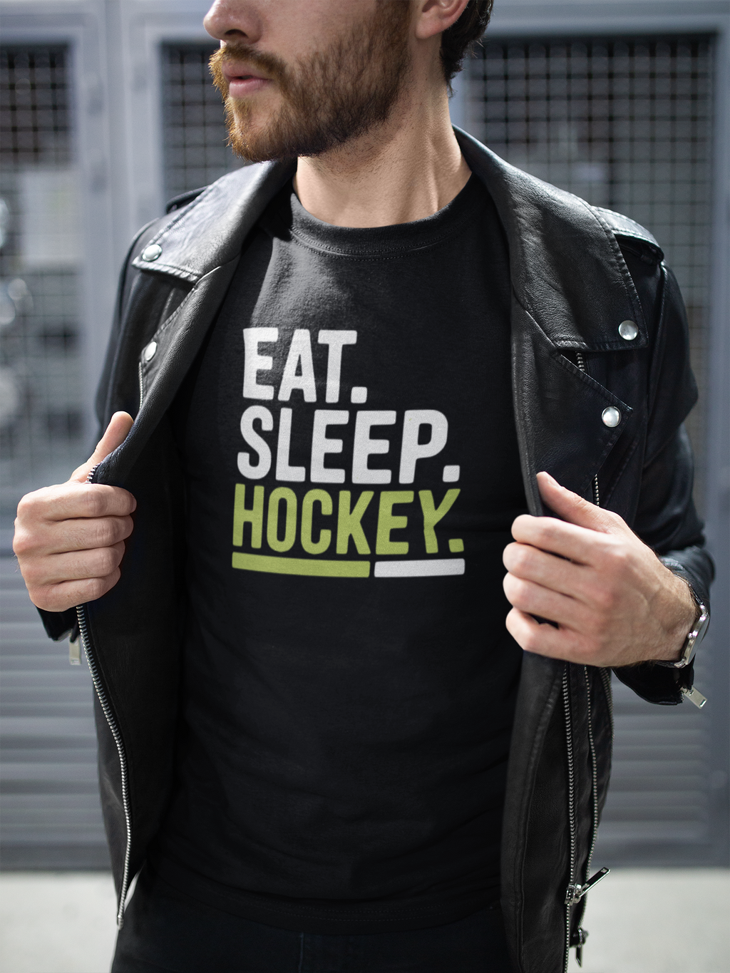 Herren T-Shirt Classic "Eat.Sleep.Hockey."