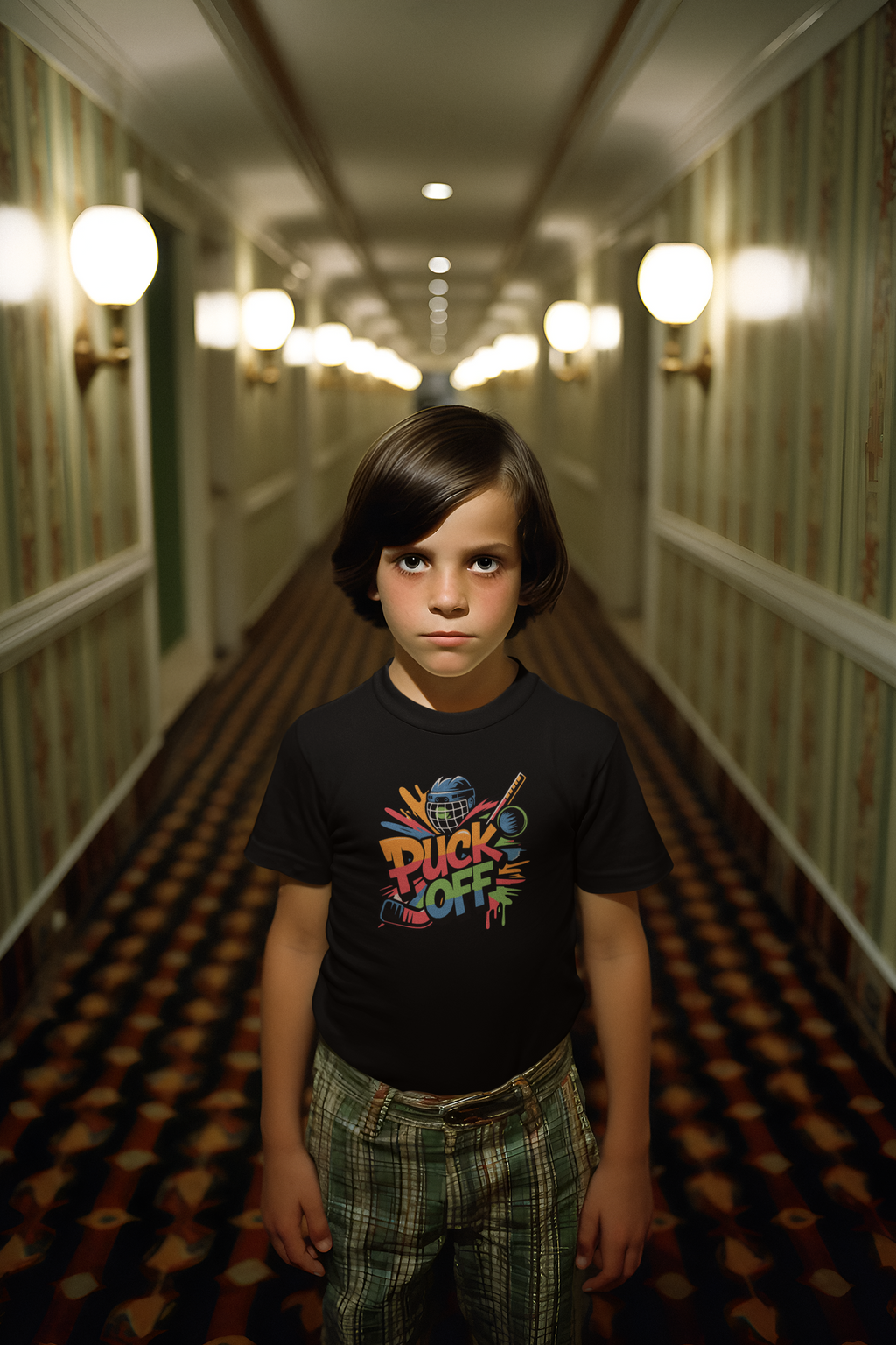 Kids Premium Bio T-Shirt "Puck Off II"