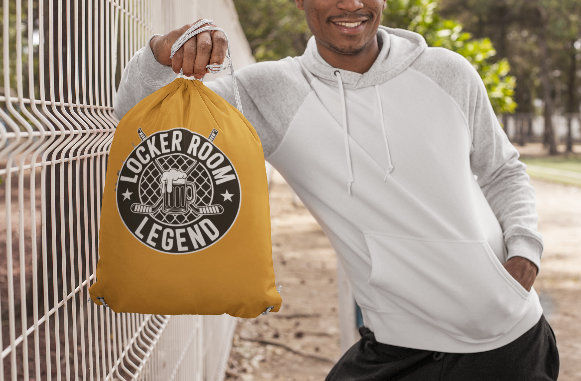 Premium Bio Turnbeutel "Locker Room Legend"